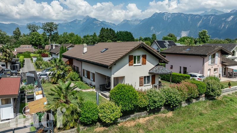 Maison individuelle de 6.5 pièces à deux pas du lac à vendre au Bouveret (2)