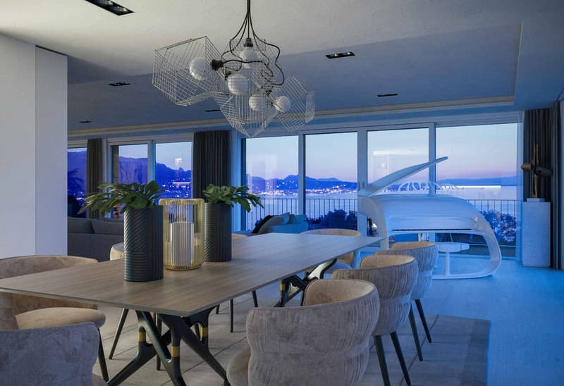 Somptueux appartement neuf en attique de 5.5 pièces avec piscine privative à vendre à Chexbres (8)