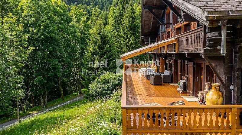Chalet d'exception de 6 pièces à vendre entre Troistorrents et Morgins / VS (4)