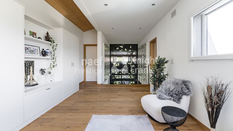 Maison d'architecte de 7.5 pièces avec piscine et jacuzzi dans un cadre verdoyant à vendre à Collombey-Muraz (10)