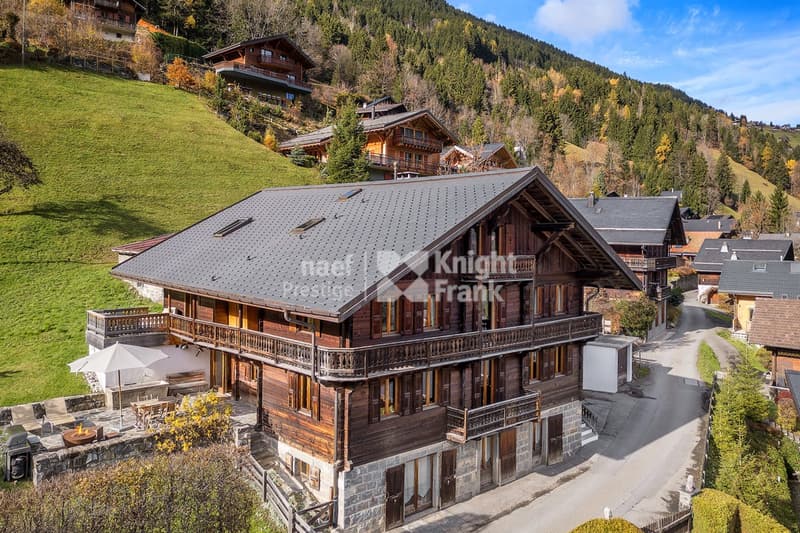 Chalet d'exception de 12.5 pièces à vendre à Champéry. (1)