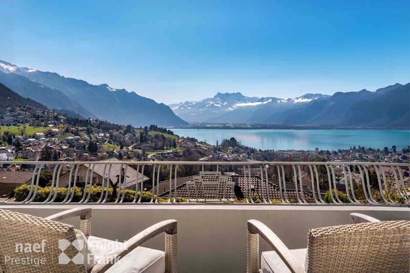 A vendre - Ravissante propriété de charme au coeur de Blonay avec vue panoramique (5)