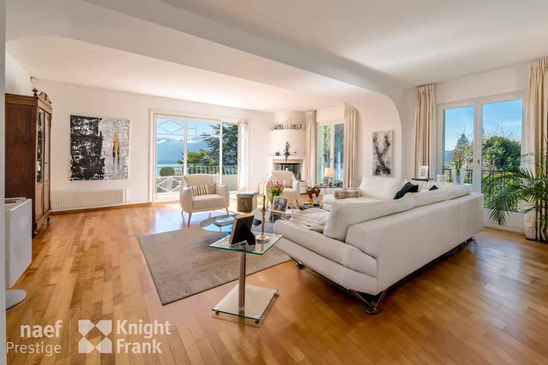 A vendre - Ravissante propriété de charme au coeur de Blonay avec vue panoramique (9)