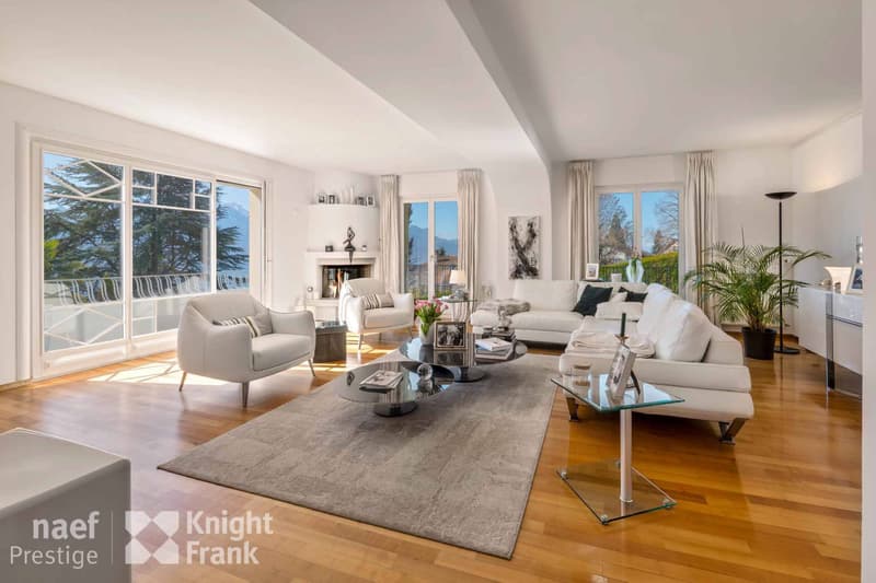 A vendre - Ravissante propriété de charme au coeur de Blonay avec vue panoramique (8)