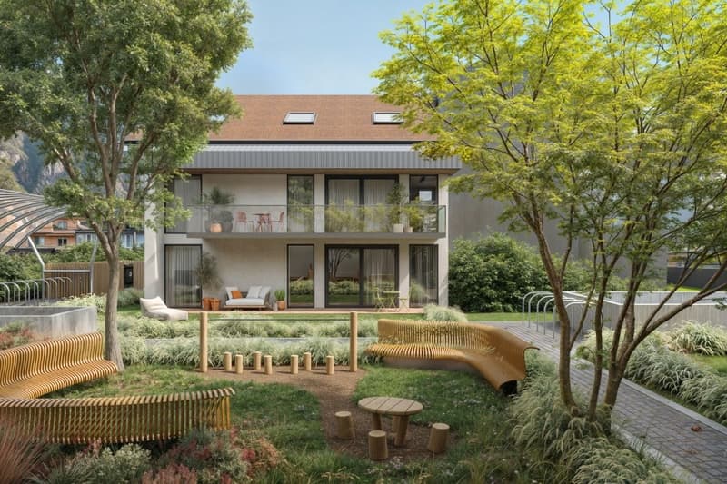 Lot B3 - Appartement neuf de 3.5 pièces à deux pas du lac - Promotion Gran'Rive - A vendre à Villeneuve (1)