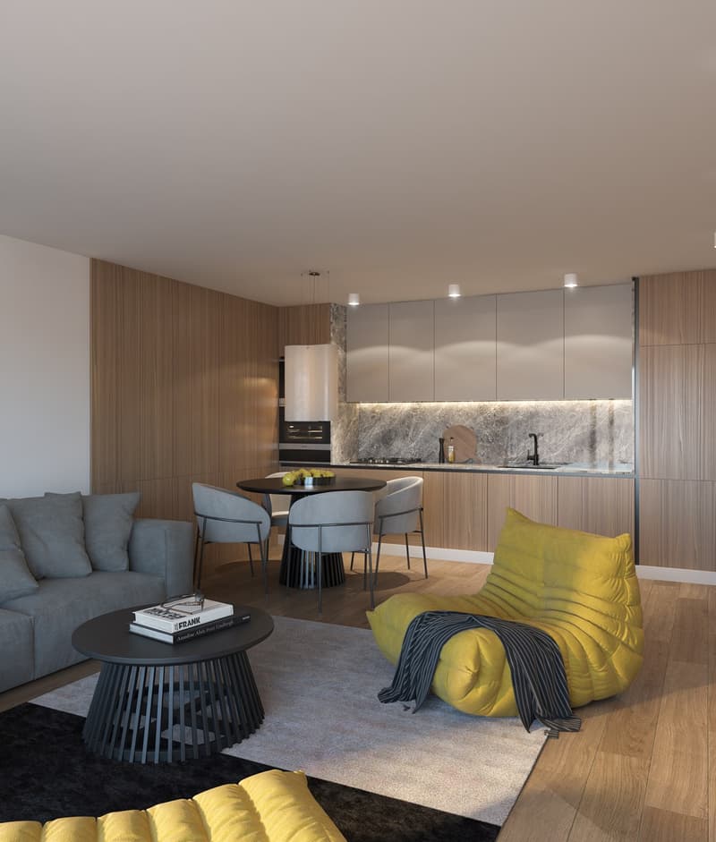 Nouvelle promotion Domaine de Vouvry - Appartement neuf de 3.5 pièces lot A15 à vendre (6)
