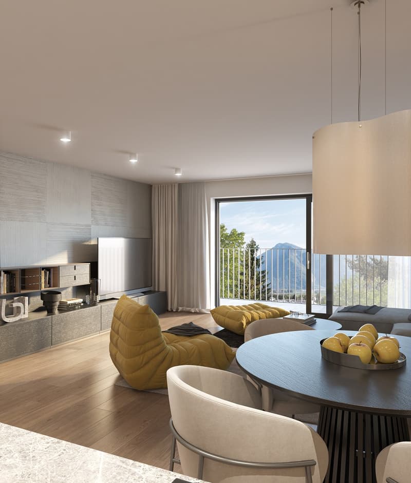 Nouvelle promotion Domaine de Vouvry - Appartement neuf de 3.5 pièces lot A15 à vendre (5)