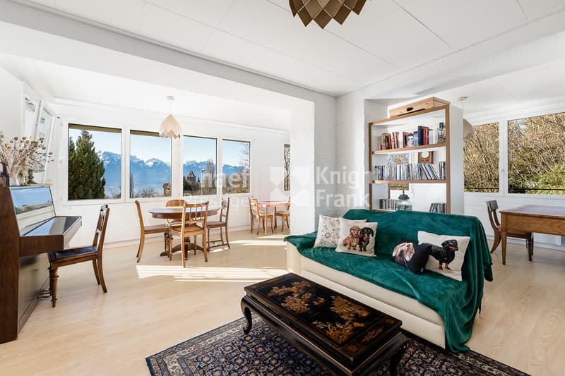 A vendre - Propriété individuelle de 12.5 pièces à deux pas du centre de Blonay et magnifique vue sur le lac (6)