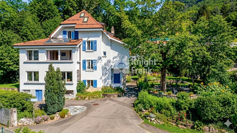 A vendre - Propriété individuelle de 12.5 pièces à deux pas du centre de Blonay et magnifique vue sur le lac (4)