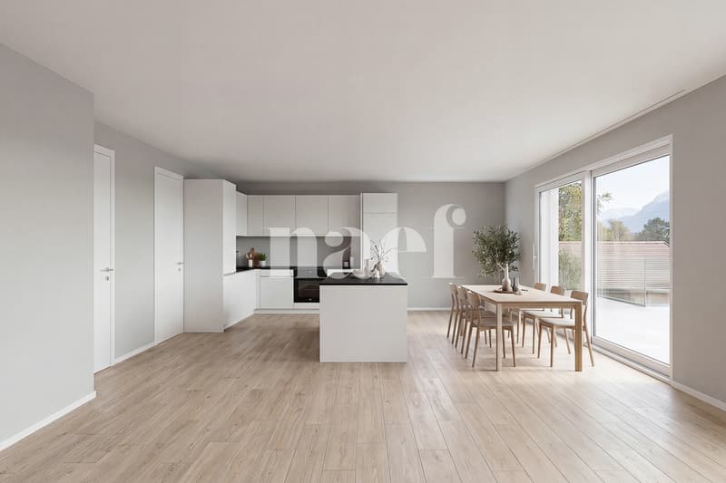 Lot C01 - Appartement en attique neuf de 6.5 pièces à vendre à Yvorne (6)
