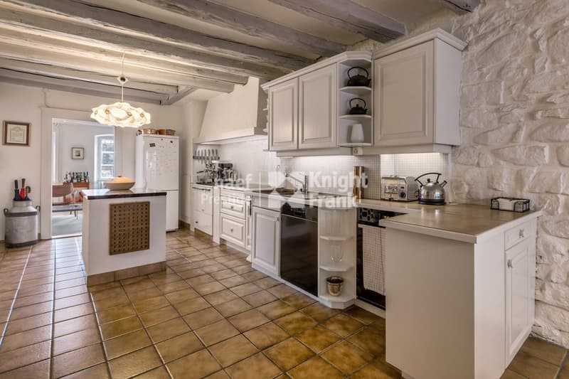 Maison vigneronne de deux appartements et un caveau à vendre au coeur du village d'Epesses (11)