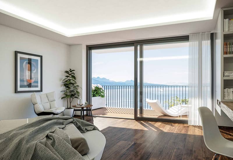 Appartement neuf de 3.5 pièces au 4ème étage avec balcon à vendre à Chexbres (7)