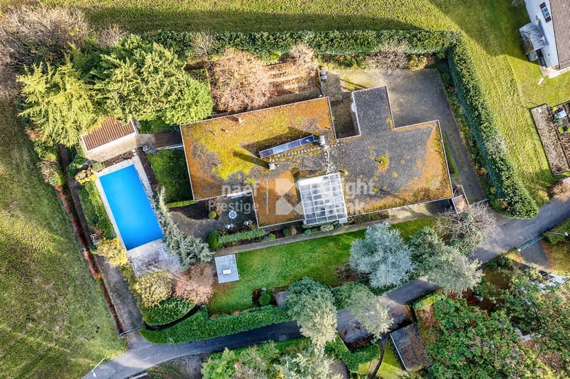 Maison d'architecte de 3 logements avec piscine extérieure à vendre à Chernex / Montreux (3)