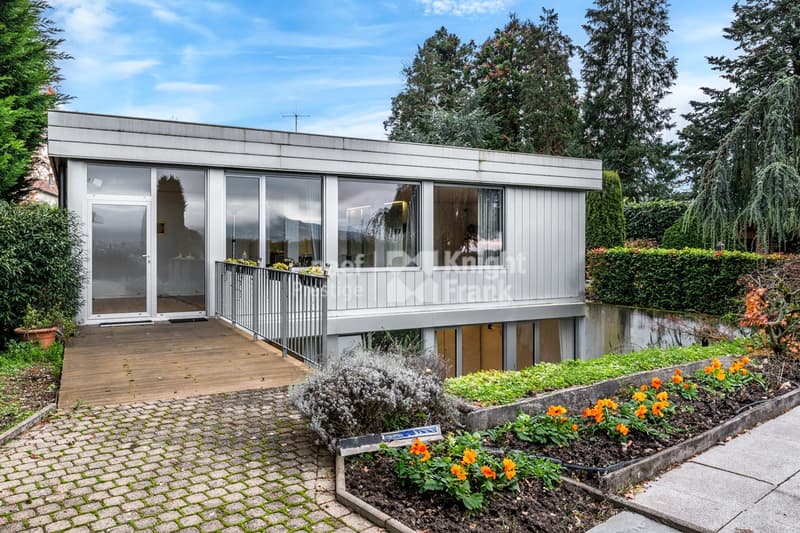Maison d'architecte de 3 logements avec piscine extérieure à vendre à Chernex / Montreux (8)