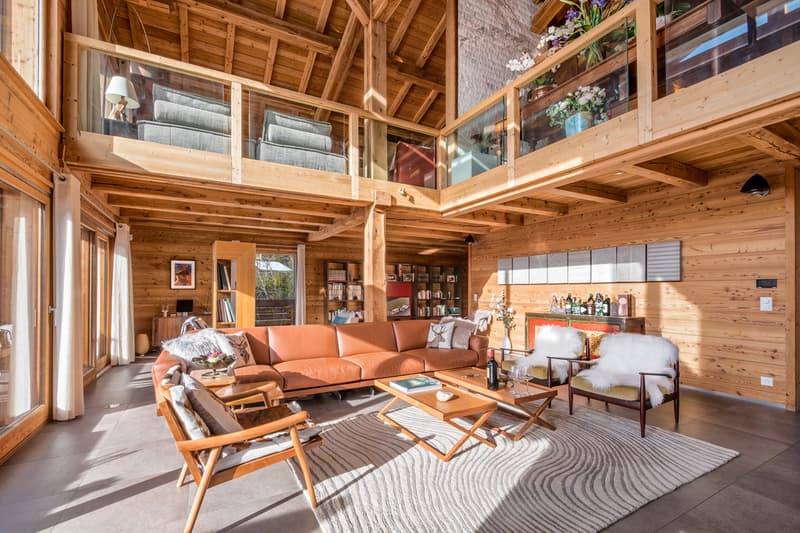 Un chalet Bayrou à vendre dans la région de Villars-sur-Ollon - L'art de la construction alpine de Megève à Crans-Montana (2)