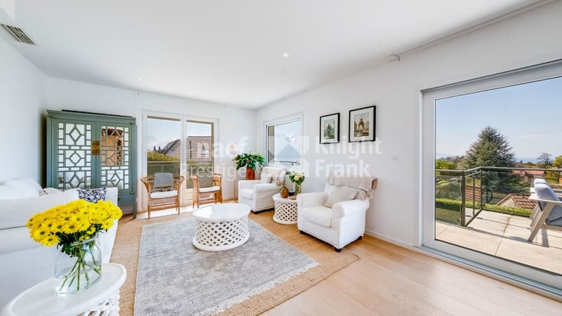 Magnifique villa individuelle de 6.5 pièces avec une vue exceptionnelle sur le lac et les montagnes à vendre à Blonay (8)