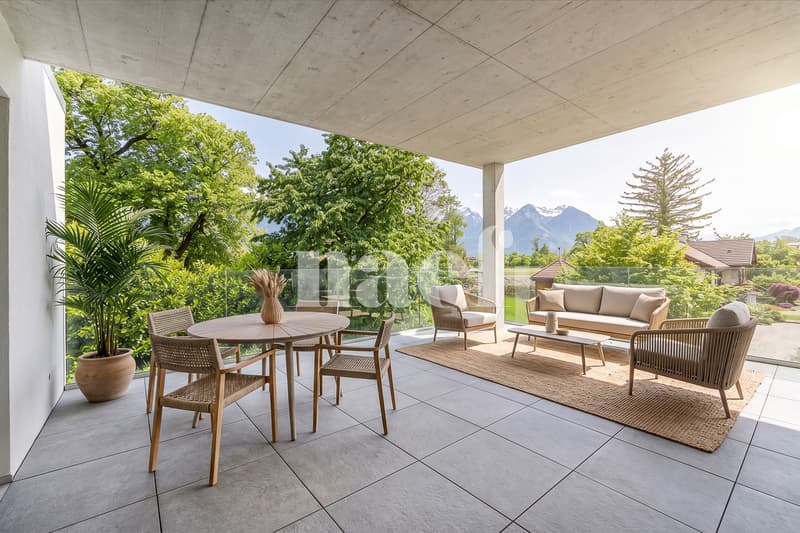 Lot B01 - Appartement neuf de 4.5 pièces au 1er étage à vendre à Yvorne (1)