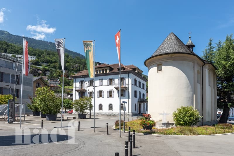 Immeuble mixte composé d'une arcade et de 4 logements au centre ville de Monthey (6)