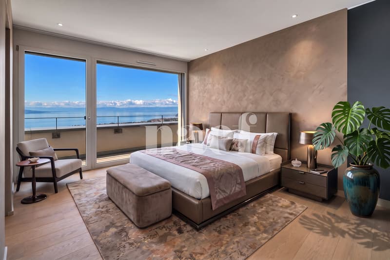 Appartement en attique de 4.5 pièces avec terrasse et vue grandiose sur le Léman à vendre sur les hauts de Montreux (10)