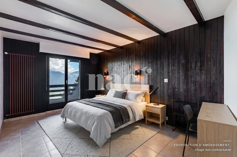 En exclusivité ! Appartement de 2.5 pièces avec vue panoramique sur la plaine du Rhône (10)