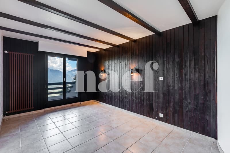 En exclusivité ! Appartement de 2.5 pièces avec vue panoramique sur la plaine du Rhône (7)