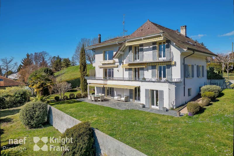 A vendre - Ravissante propriété de charme au coeur de Blonay avec vue panoramique (3)