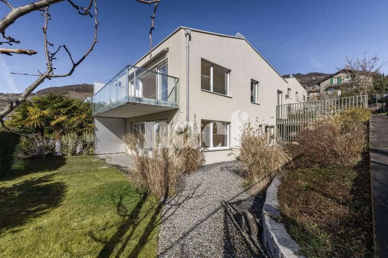 Magnifique maison jumelle à Corseaux avec vue sur lac et montagnes (2)