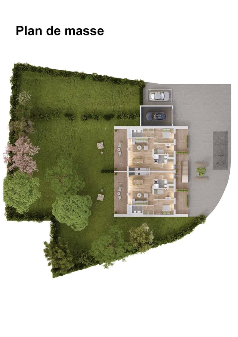 Lullier 67 - Lumineux 5 pièces traversant avec jardin de 556 m² et 2 terrasses (4)