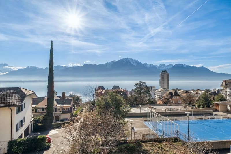 Rare appartement au coeur de Montreux avec une belle vue sur le lac (1)