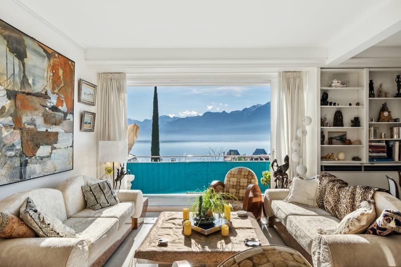 Rare appartement au coeur de Montreux avec une belle vue sur le lac (2)