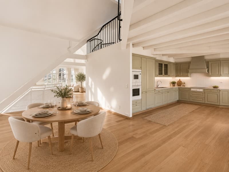 Magnifique duplex de 6 pièces au coeur du bourg d'Aubonne (3)