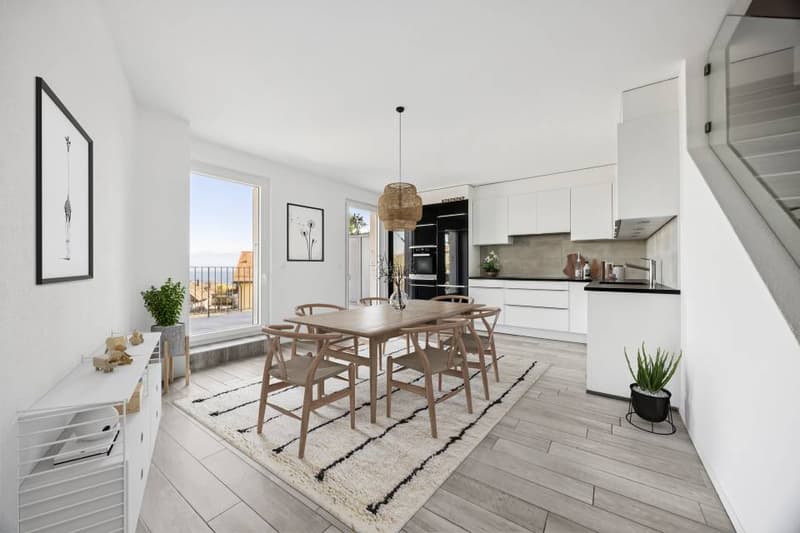 EXCLUSIVITÉ - Appartement familial de 4.5 pièces avec vue panoramique (1)