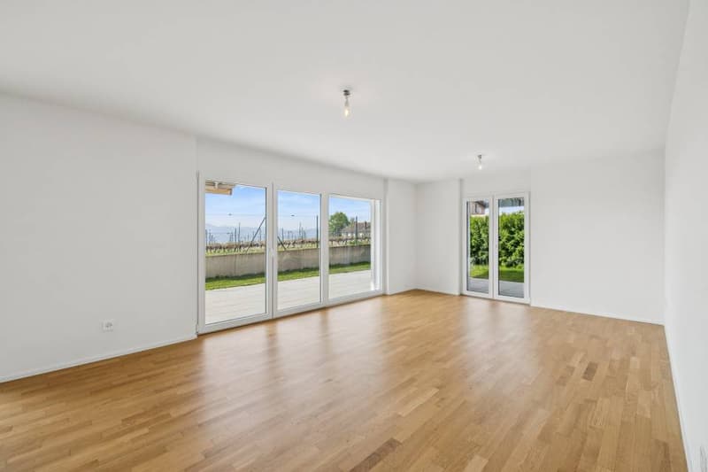 4.5 pièces contemporain et lumineux avec jardin et très belle vue sur (4)