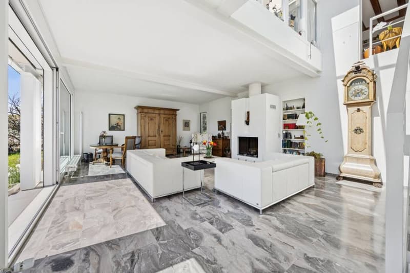 Élégante villa avec vue panoramique sur le Léman dans un quartier pris (6)