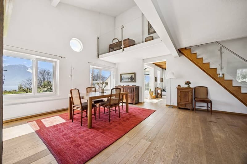 Élégante villa avec vue panoramique sur le Léman dans un quartier pris (3)