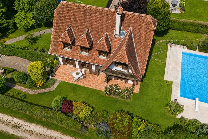 Maison de village avec vue Lac et Mont Blanc (5)