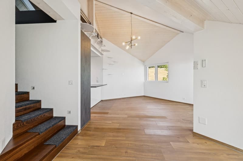 Élégant appartement avec mezzanine et panorama exceptionnel sur le lac (11)