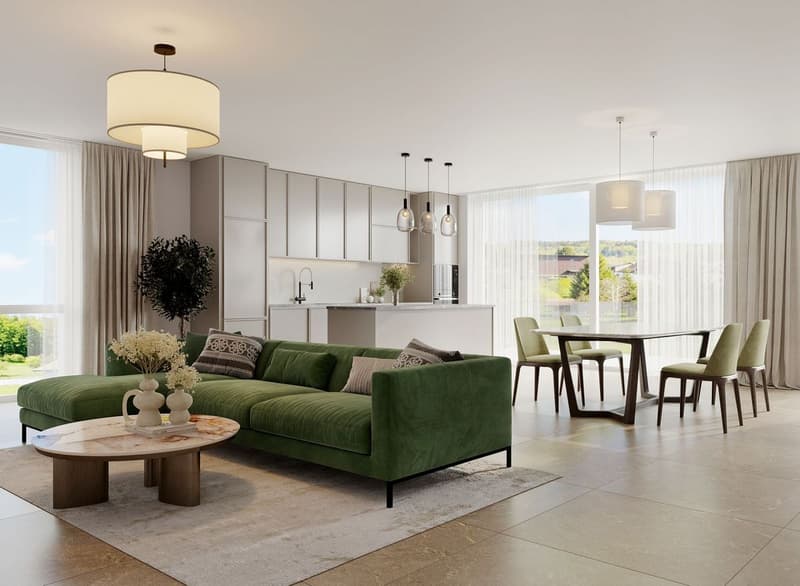 Appartement neuf avec terrasse et jardin (2)