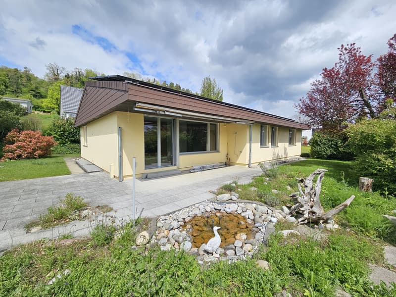 Ökologisches Wohnhaus mit Photovoltaikanlage und Speicherschrank + 10.2 m2 Büro und Doppelgarage (1)