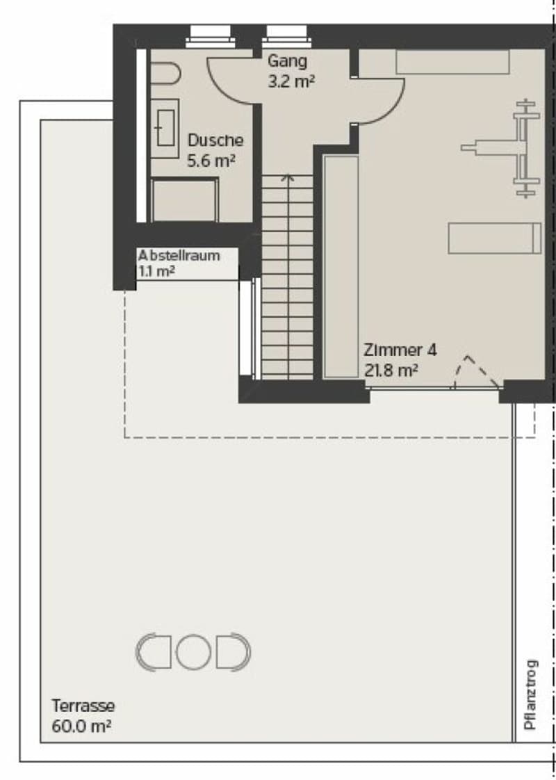DOPPELEINFAMILIENHAUS - UNTERDORF MÖNTHAL - Zeitgemässe Architektur mitten im Grünen (5)