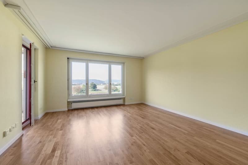 Top-floor residential unit with Limmat view. After replacing the kitchen and bathroom (plus CHF 35'000.00) it's as good as new. (6)