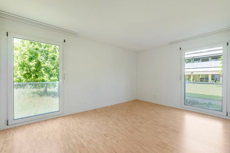Grosszügige Erdgeschosswohnung mit grossem Garten im ruhigen und beliebten Wohnquartier "Scheibenschachen" direkt an der Aare (13)