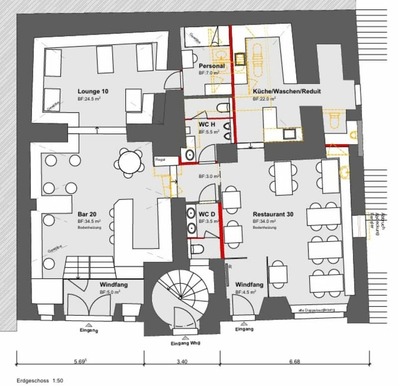Gewerbeobjekt in historischer Liegenschaft an zentraler Lage (2)