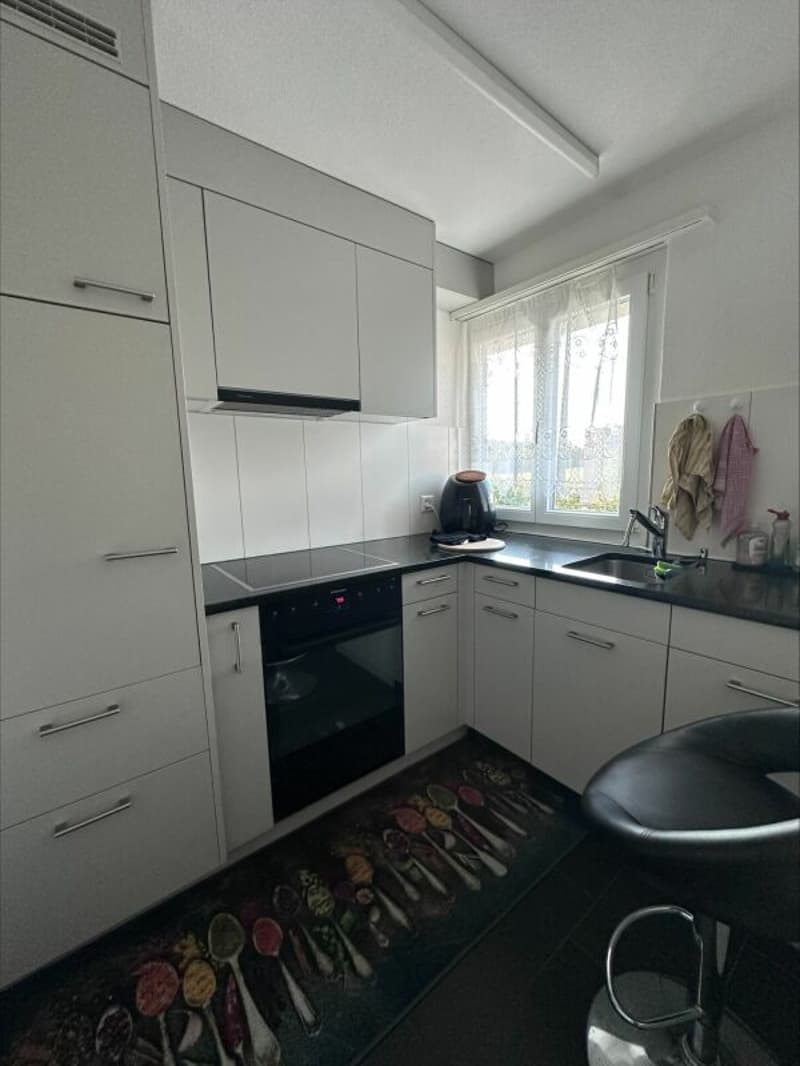 Grosszügige 1.5-Zimmer-Wohnung mit sonnigem Balkon (2)