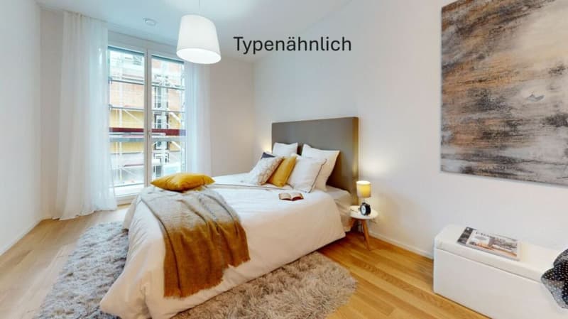 Erstbezug: Moderne 3.5 Zimmer Neubauwohnung mit Loggia (3)