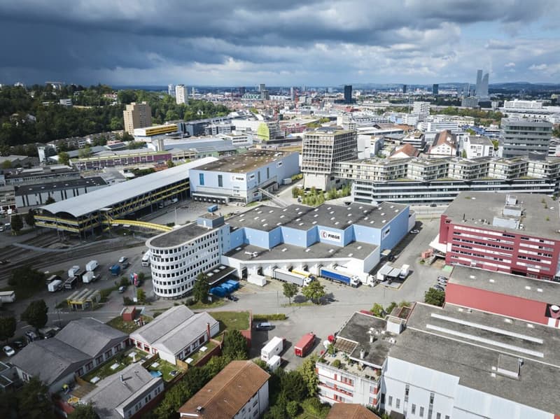 Arbeiten im Zentrum der Dreispitz-Entwicklung (10)