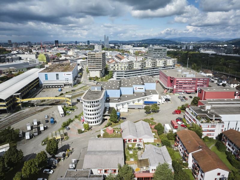 Arbeiten im Zentrum der Dreispitz-Entwicklung (2)