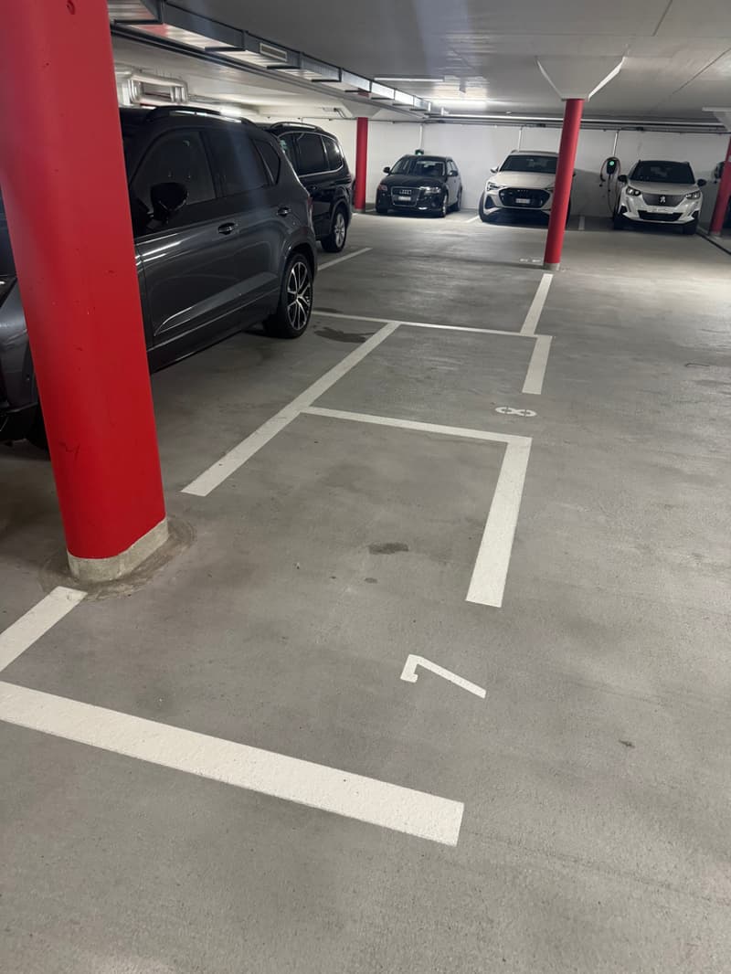 Beispiel Motorradparkplatz