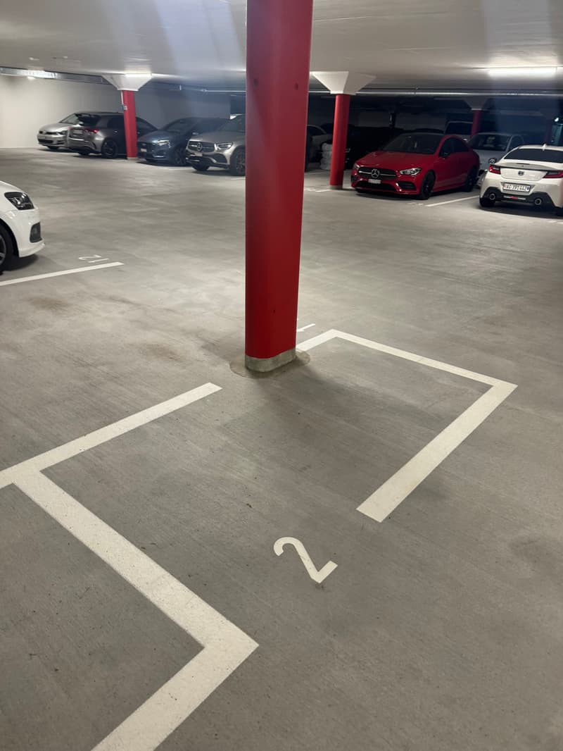 Beispiel Motorradparkplatz