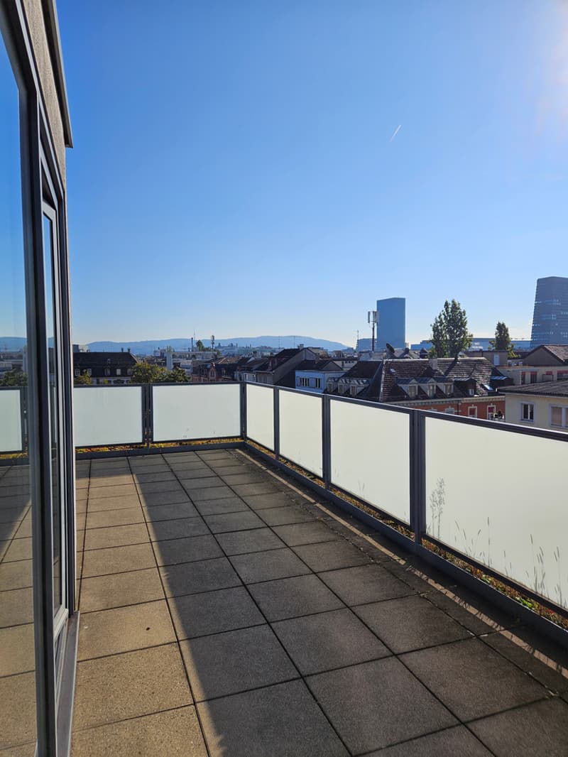 Dachterrasse für alle Mieter